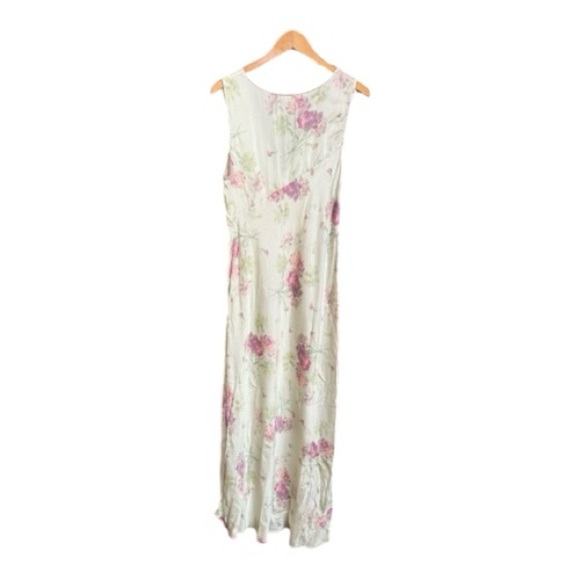 Love Shack Fancy Suniva Slip Dress in 100% Floral Silk Size 12 - Picture 7 of 10